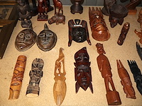 Partij afrikaanse kunst - afbeelding 3 van  6