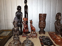 Partij afrikaanse kunst - afbeelding 4 van  6