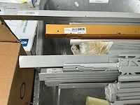 Partij aluminium afwerk profielen - afbeelding 6 van  10