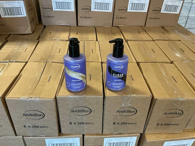 Partij andrélon kleurmasker haarverzorging - afbeelding 1 van  6