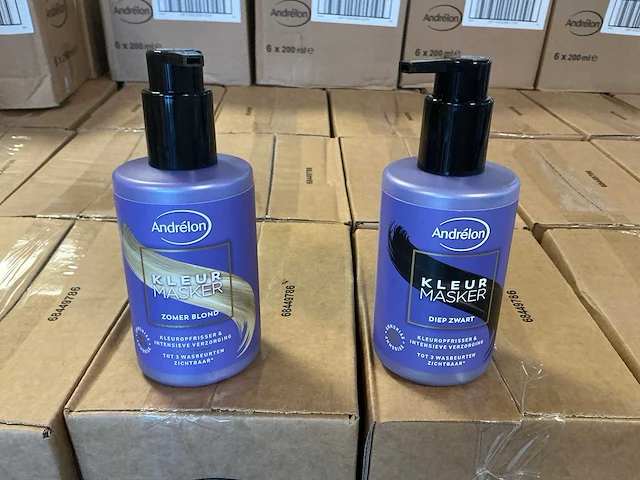 Partij andrélon kleurmasker haarverzorging - afbeelding 3 van  6