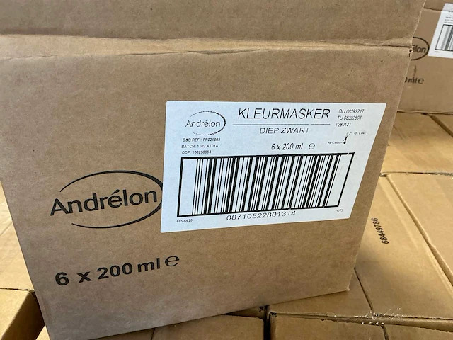 Partij andrélon kleurmasker haarverzorging - afbeelding 5 van  6