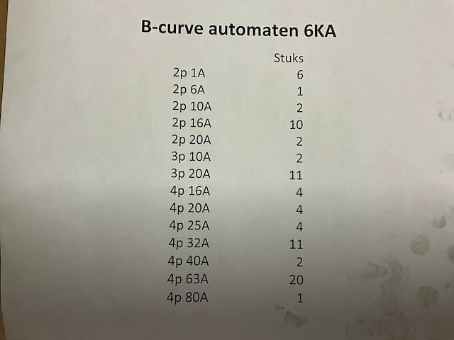 Partij b-curve automaten 6ka - afbeelding 5 van  5