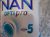 Partij babyvoeding nan optipro 5 & nutrillion 2 800gr 5 dozen - afbeelding 4 van  6
