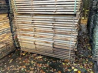 Partij bekantrechte eiken planken rustiek