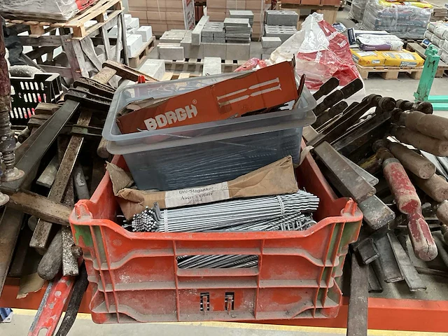 Partij bevestigingsmateriaal en spanvijzen - afbeelding 4 van  5