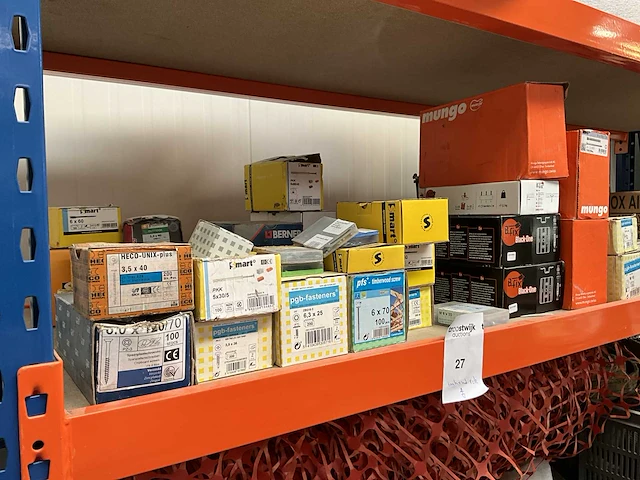 Partij bevestigingsmateriaal - afbeelding 2 van  8