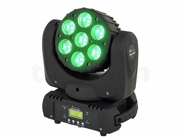 Partij bewegende led-koppen, 4x stairville mh-110 wash led moving head. - afbeelding 1 van  5