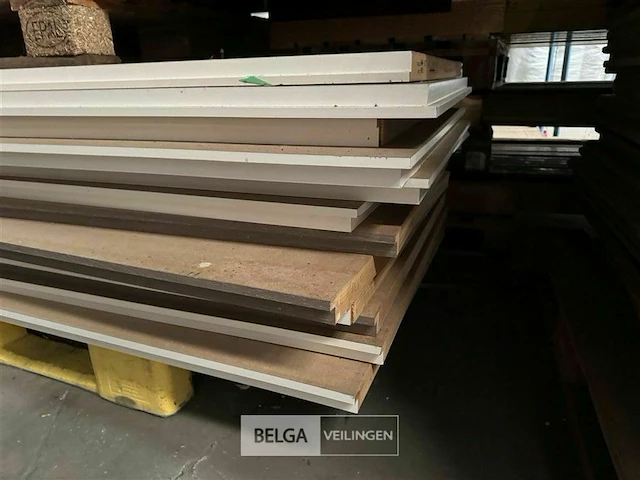 Partij binnen deuren wit afm ± 2040x0830mm - afbeelding 3 van  15