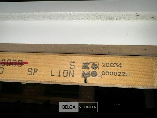 Partij binnen deuren wit afm ± 2040x0830mm - afbeelding 5 van  15