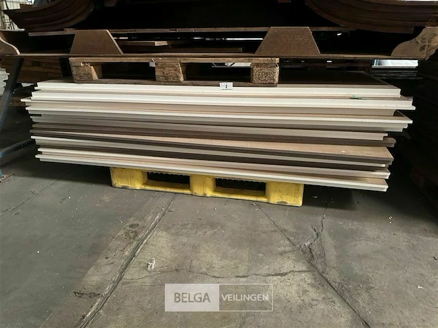 Partij binnen deuren wit afm ± 2040x0830mm - afbeelding 1 van  15