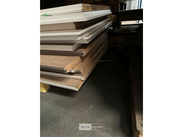 Partij binnen deuren wit afm ± 2040x0830mm - afbeelding 9 van  15