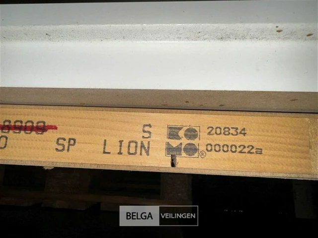 Partij binnen deuren wit afm ± 2040x0830mm - afbeelding 10 van  15