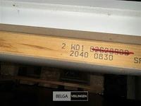 Partij binnen deuren wit afm ± 2040x0830mm - afbeelding 11 van  15
