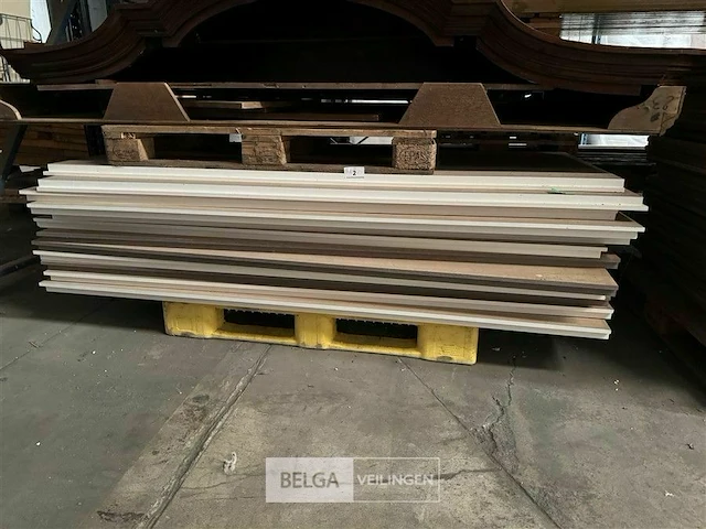 Partij binnen deuren wit afm ± 2040x0830mm - afbeelding 14 van  15