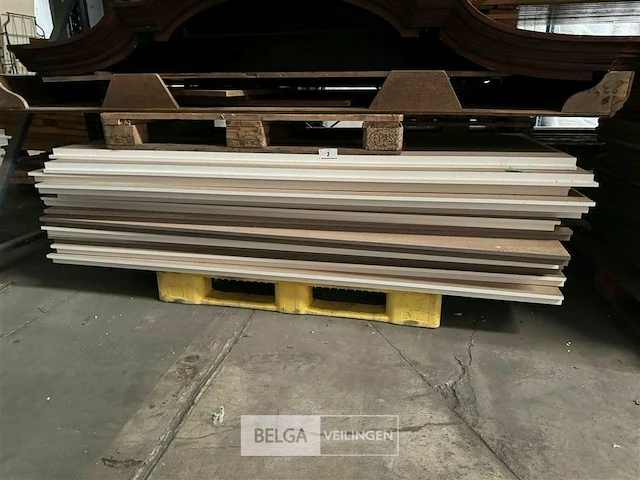 Partij binnen deuren wit afm ± 2040x0830mm - afbeelding 15 van  15