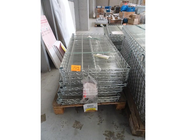 Partij bio chroom draadschappen metro - afbeelding 1 van  3