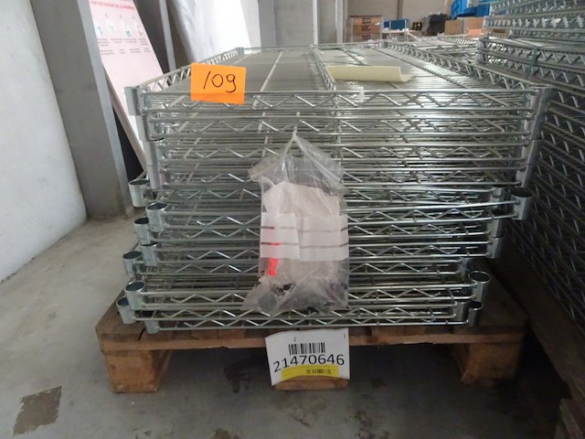 Partij bio chroom draadschappen metro - afbeelding 2 van  3