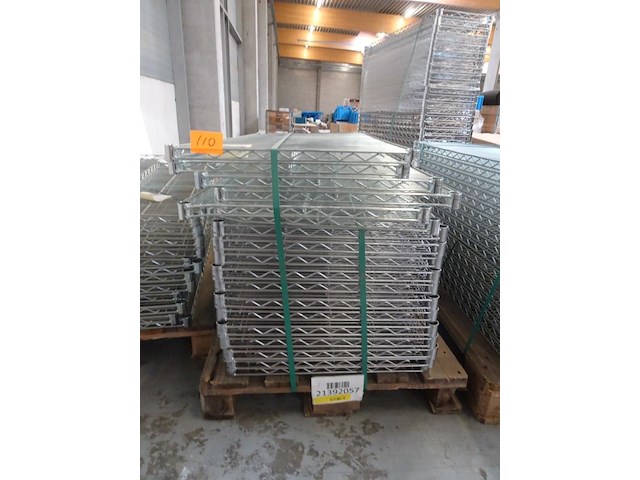 Partij bio chroom draadschappen metro - afbeelding 2 van  3