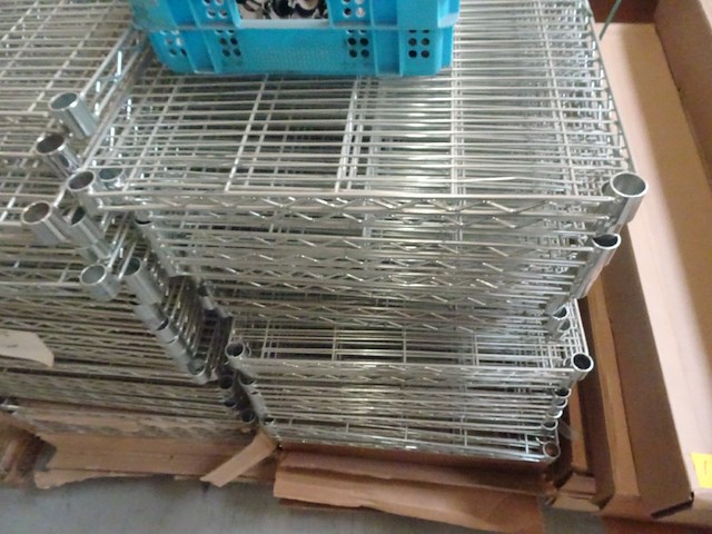 Partij bio chroom draadschappen metro - afbeelding 3 van  3