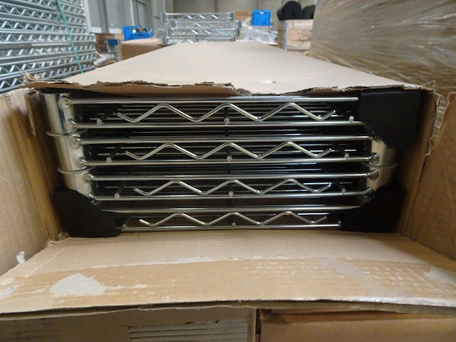 Partij bio chroom draadschappen metro - afbeelding 3 van  4