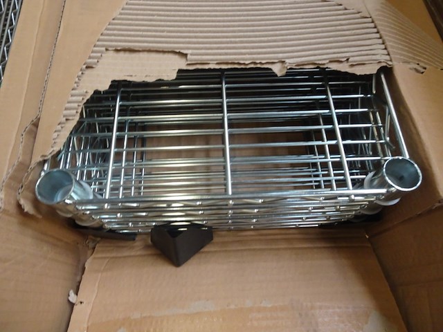 Partij bio chroom draadschappen metro - afbeelding 4 van  4