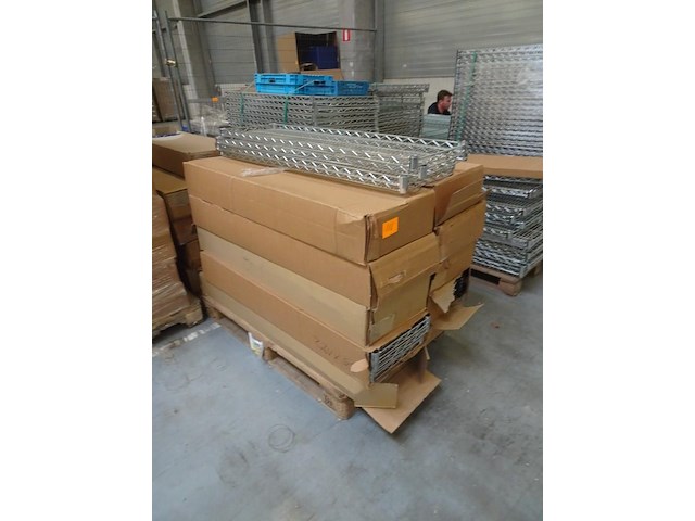 Partij bio chroom draadschappen metro - afbeelding 3 van  3