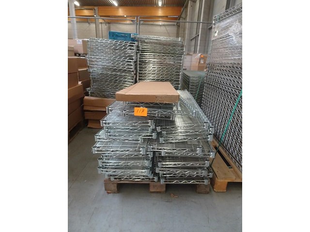 Partij bio chroom draadschappen metro - afbeelding 1 van  3