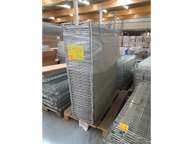 Partij bio chroom draadschappen metro - afbeelding 2 van  2