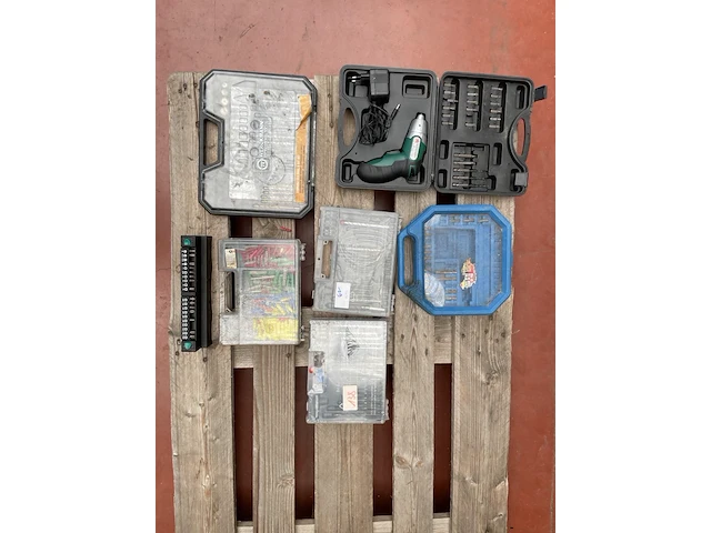 Partij bit- en borensets - afbeelding 1 van  3