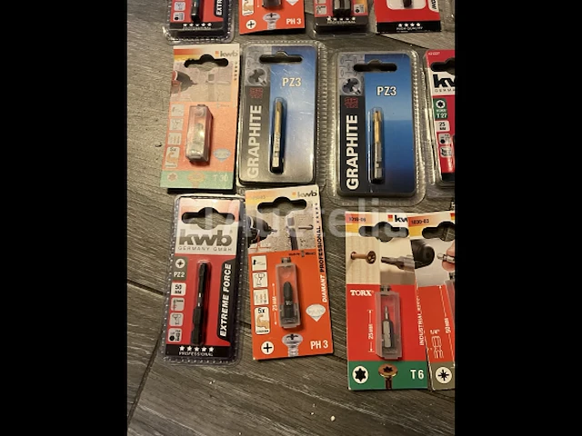 Partij bitjes kwb/graphite - afbeelding 3 van  5