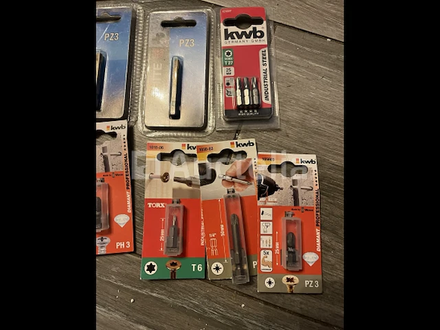 Partij bitjes kwb/graphite - afbeelding 5 van  5