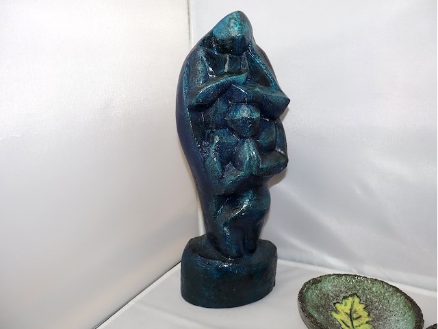 Partij blauw aardewerk - afbeelding 2 van  5