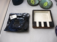 Partij blauw aardewerk - afbeelding 4 van  5