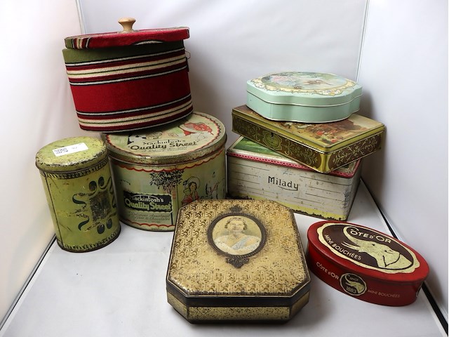 Partij blikken dozen - afbeelding 1 van  5