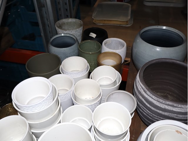 Partij bloempotten - afbeelding 4 van  5