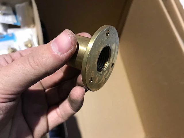 Partij bonfix soldeerfitting muurplaat 1/2" x 1/2" (303x) - afbeelding 3 van  6