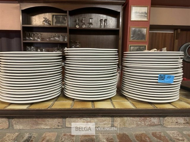 Partij borden ± 60 stuks - afbeelding 2 van  3