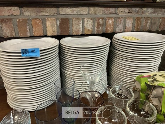 Partij borden ± 75 stuks - afbeelding 2 van  4