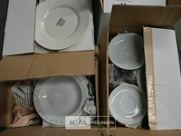 Partij borden servies etc per pallet - afbeelding 3 van  6