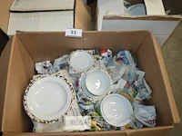 Partij borden servies etc per pallet - afbeelding 3 van  5