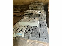 Partij bouwhekvoet +/- 50 stuks