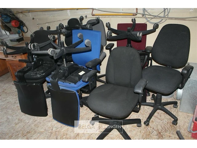 Partij bureaustoelen - afbeelding 2 van  6