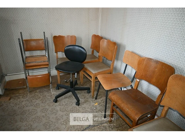 Partij bureautafels en stoelen - afbeelding 6 van  6