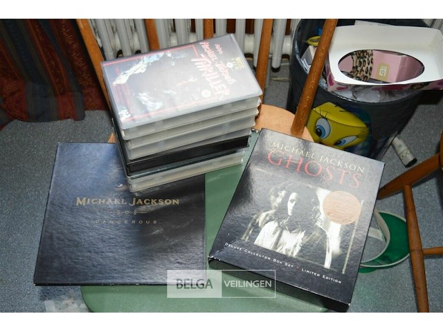 Partij cd's en cassetjes michael jackson - afbeelding 1 van  4