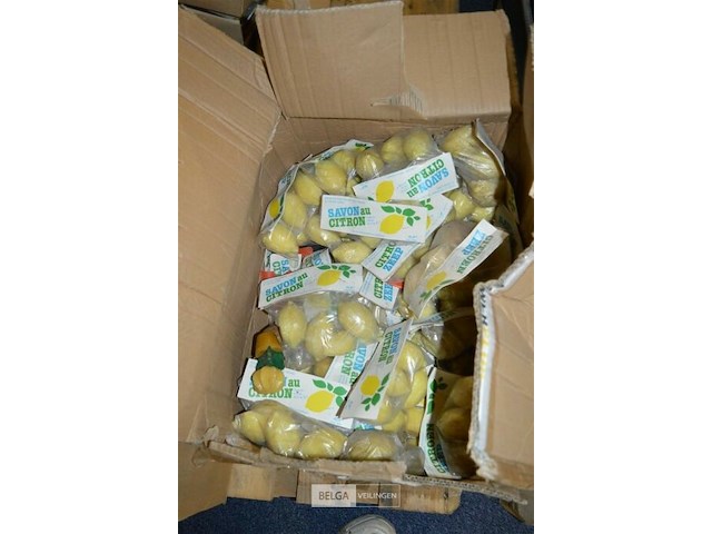 Partij citroenzeepjes - afbeelding 1 van  4