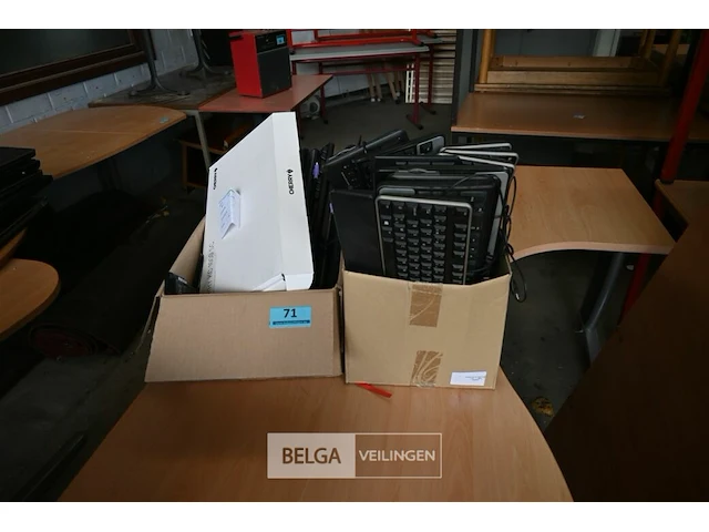 Partij computer klavieren - afbeelding 1 van  1