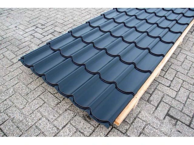 Partij dakpanplaten 250x120 40 stuks nieuw - afbeelding 1 van  1