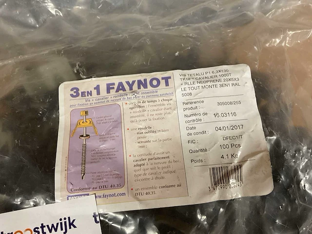 Partij dakplaatschroeven en houtschroeven - afbeelding 3 van  8