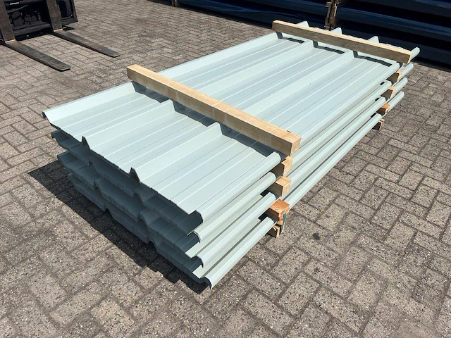 Partij dakplaten 3000x1100mm 41 stuks nieuw - afbeelding 1 van  1